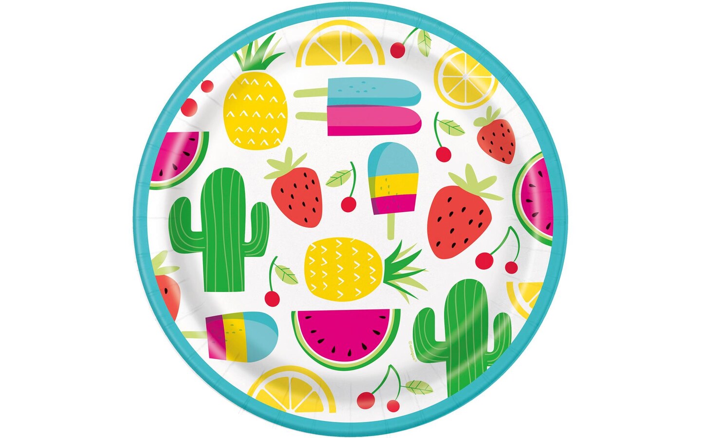 Unique Sweet Succulent 9&#x22; Plates 8pc