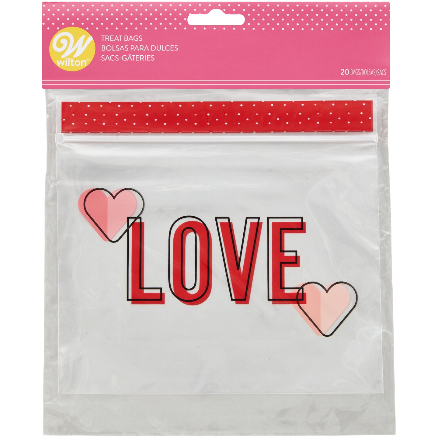 Wilton Resealable Treat Bags 20/PkgLove Michaels