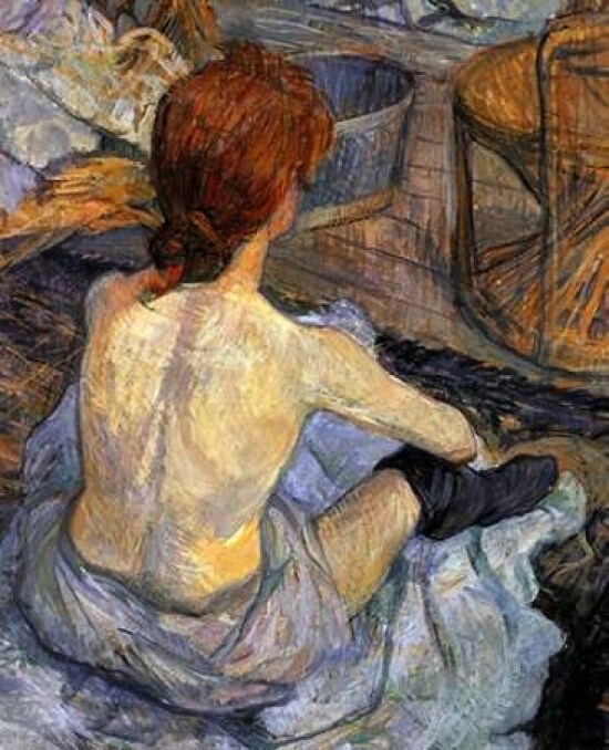Detail La Toilette Poster Print by Henri Toulouse-Lautrec - Item # VARPDX373427