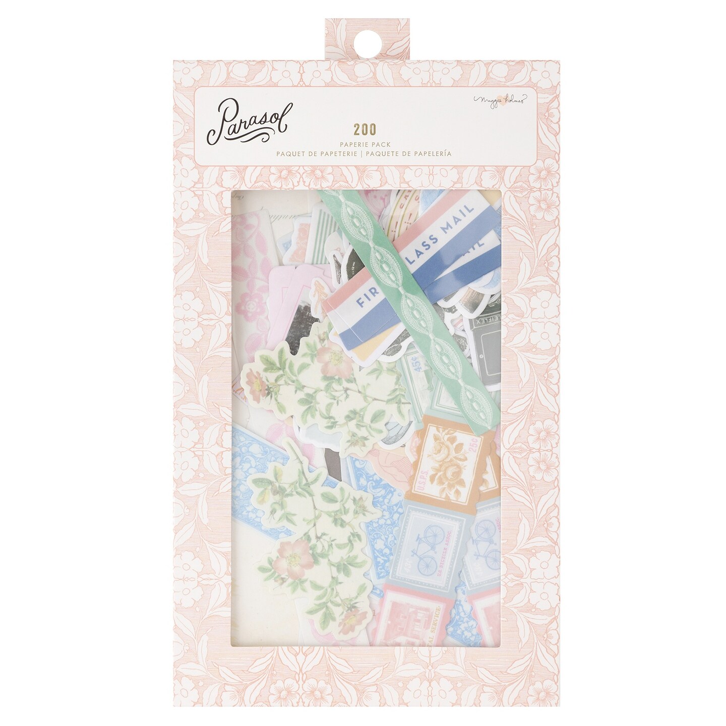 Maggie Holmes Parasol Paperie Pack 200/Pkg-Paper Pieces &#x26; Washi Stickers