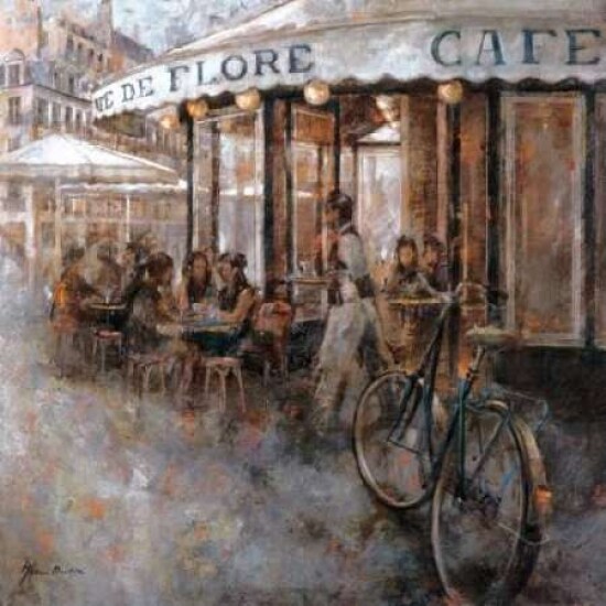 Cafe de Flore Paris Poster Print by Noemi Martin - Item # VARPDXMNP213