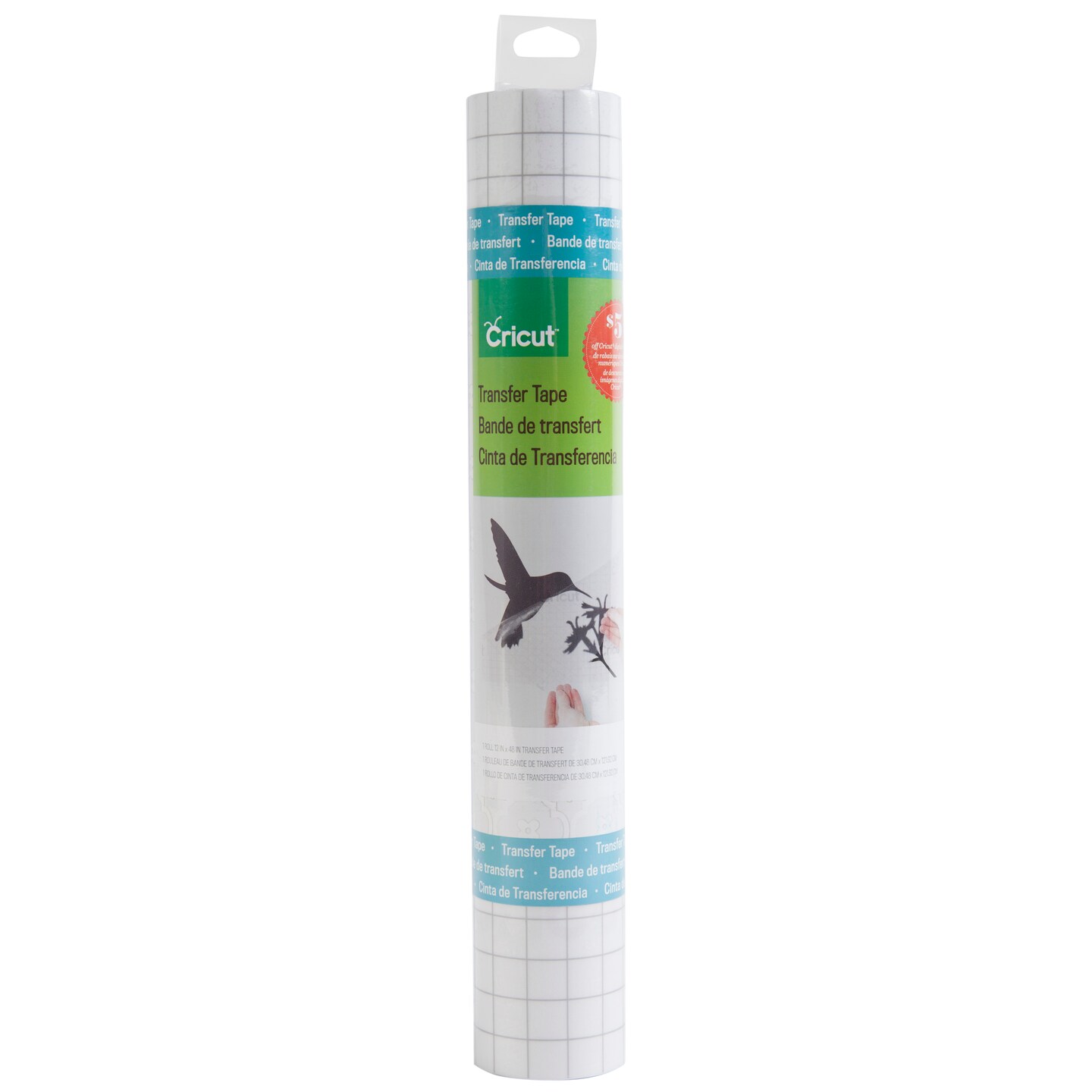 Cricut Vinyl Transfer Tape 12&#x22;X48&#x22;-