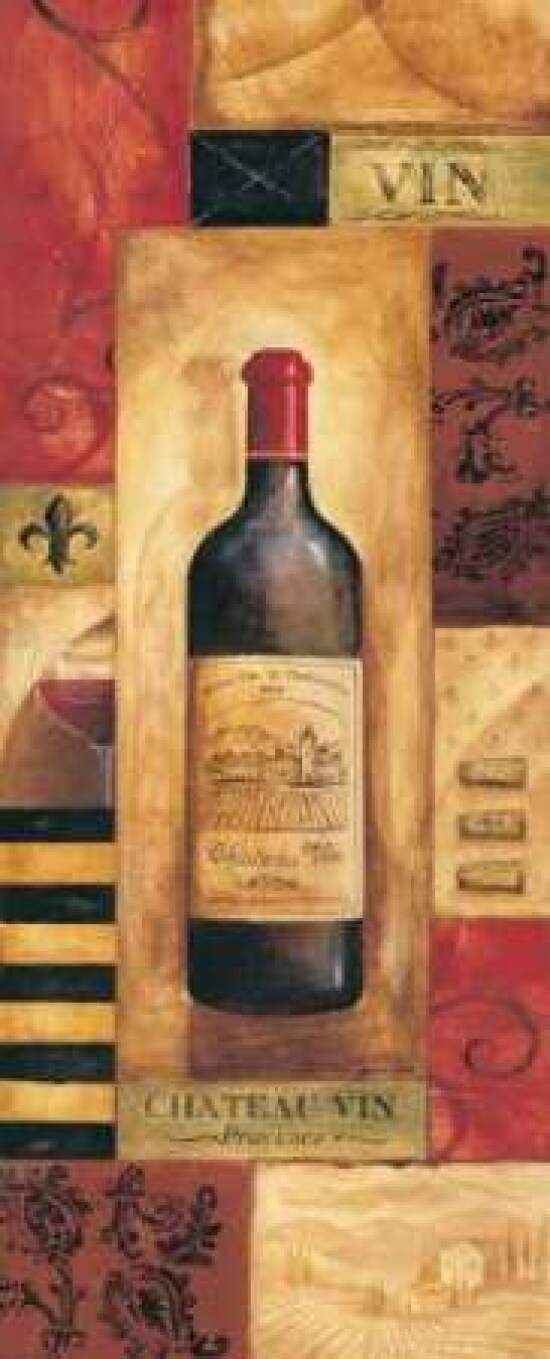 Chateau Vin Panel Poster Print by Gregory Gorham - Item # VARPDXGOR152