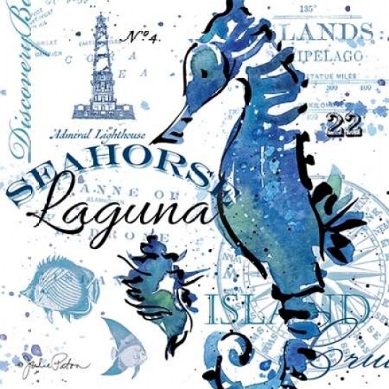 Seahorse Laguna Poster Print by Julie Paton - Item # VARPDXPAT124