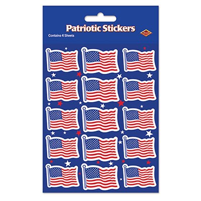 U S Flag Stickers