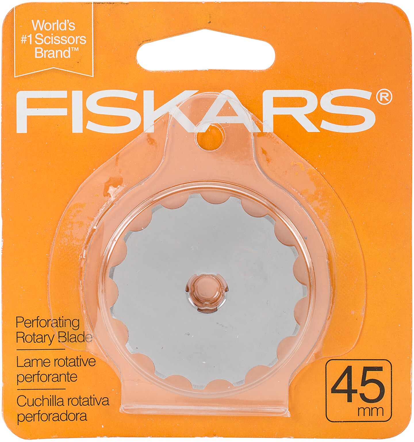 Fiskars 45mm Perforating Rotary Blade - 1pk