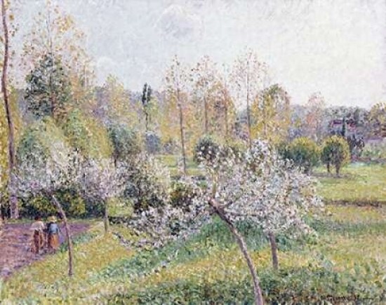 Apple Trees In Blossom Eragny Poster Print by  Camille Pissarro - Item # VARPDX265363