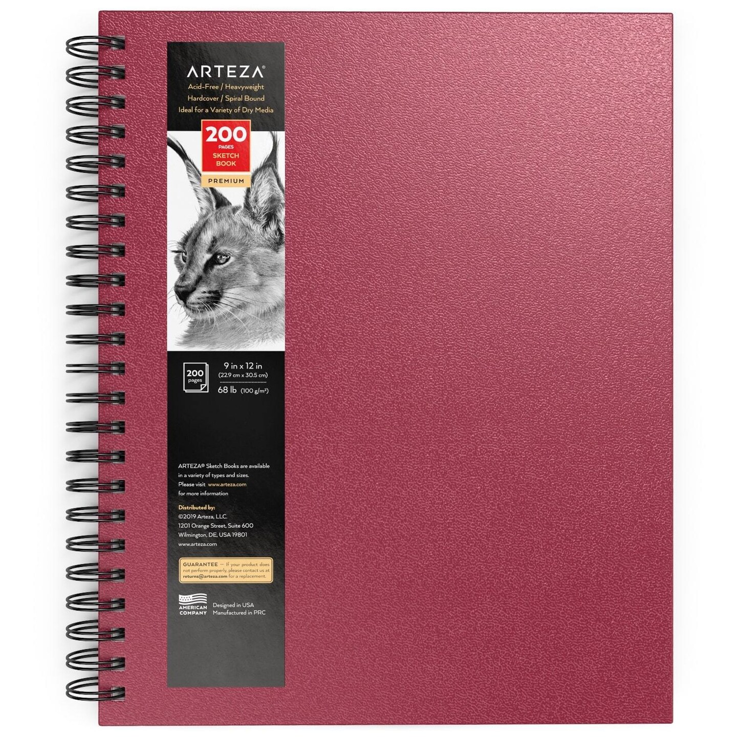 arteza-sketch-pad-9x12-inch-pink-drawing-paper-pads-100-sheets-total