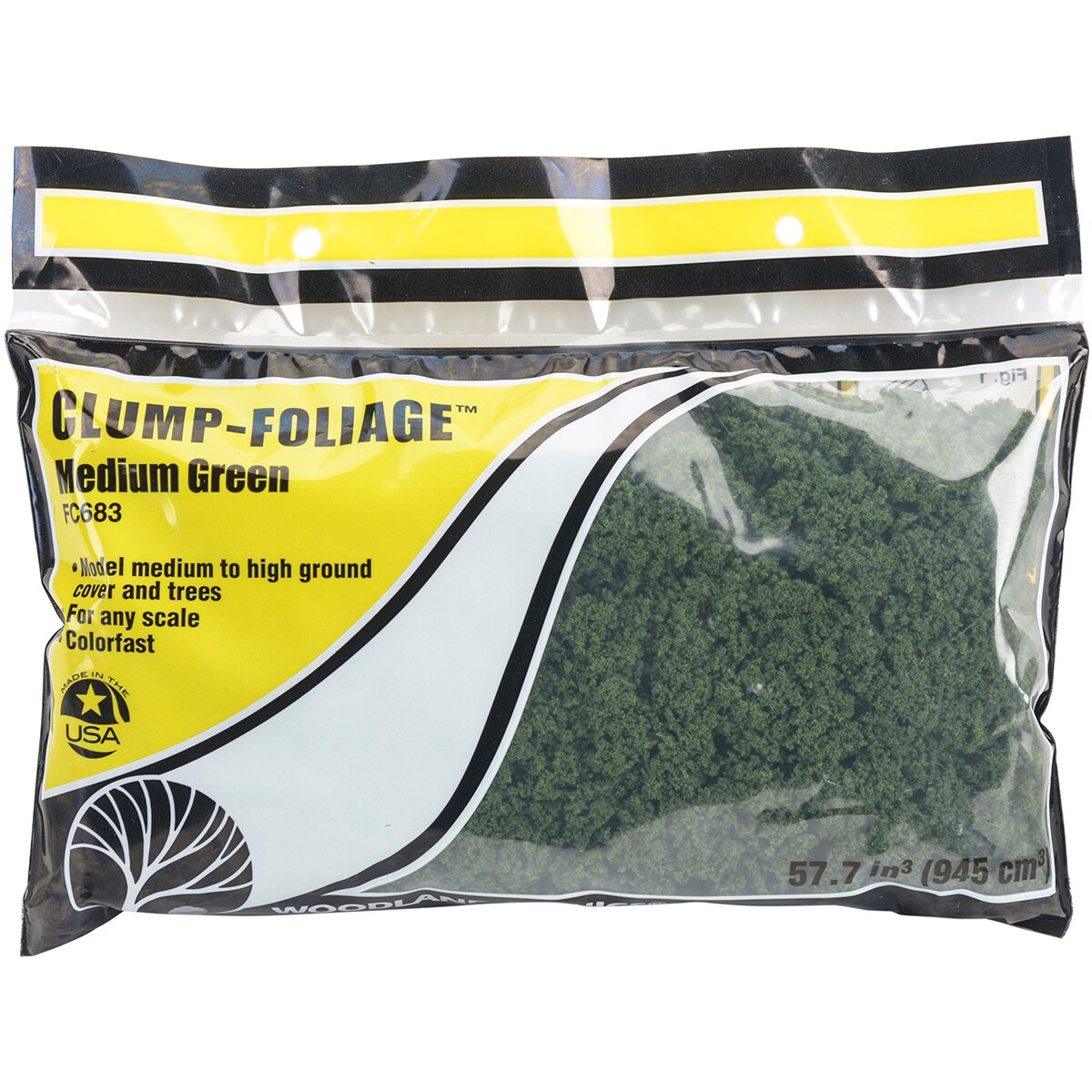 Woodland Scenics Clump Foliage 57.7 Cubic Inches