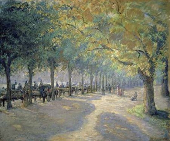 Hyde Park London Poster Print by  Camille Pissarro - Item # VARPDX282667