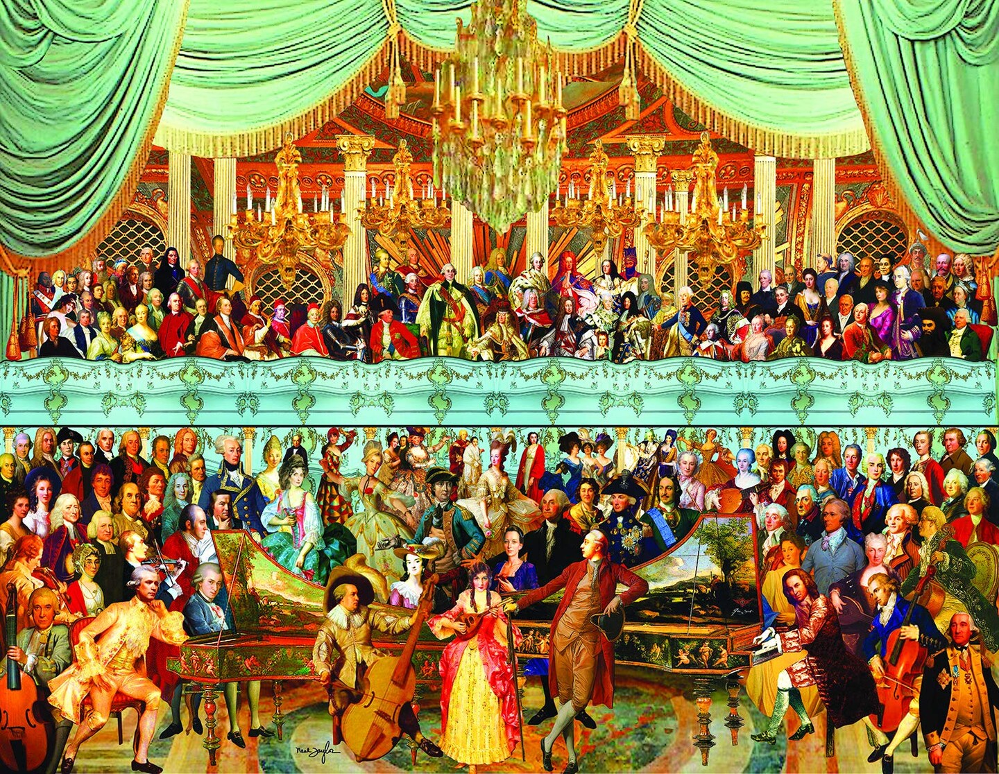 Sunsout 18th Century History 1000 pc Large Pieces Jigsaw Puzzle 61501