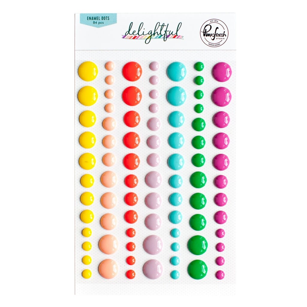Pinkfresh Enamel Dot StickersDelightful Michaels