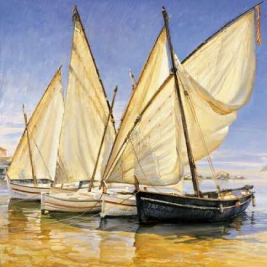 White Sails II Poster Print by Jaume Laporta - Item # VARPDXLJP101