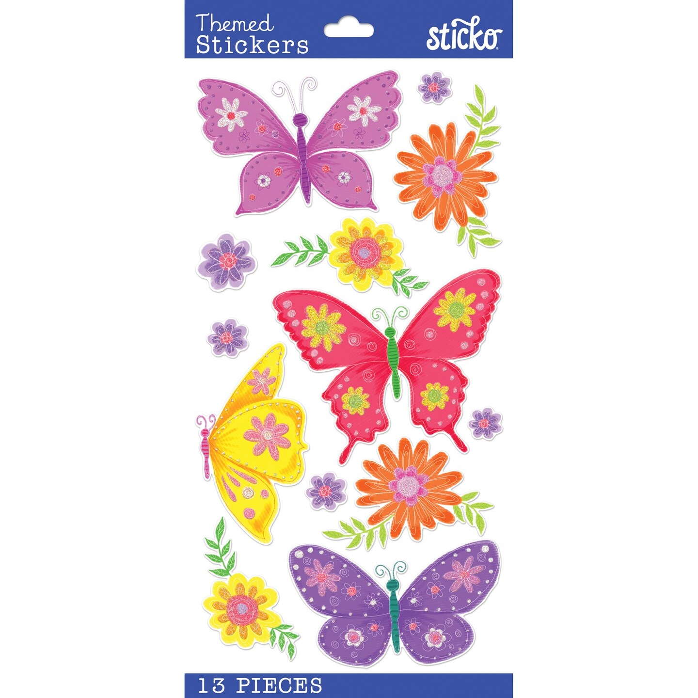 Sticko Themed StickersPaper Butterflies Michaels