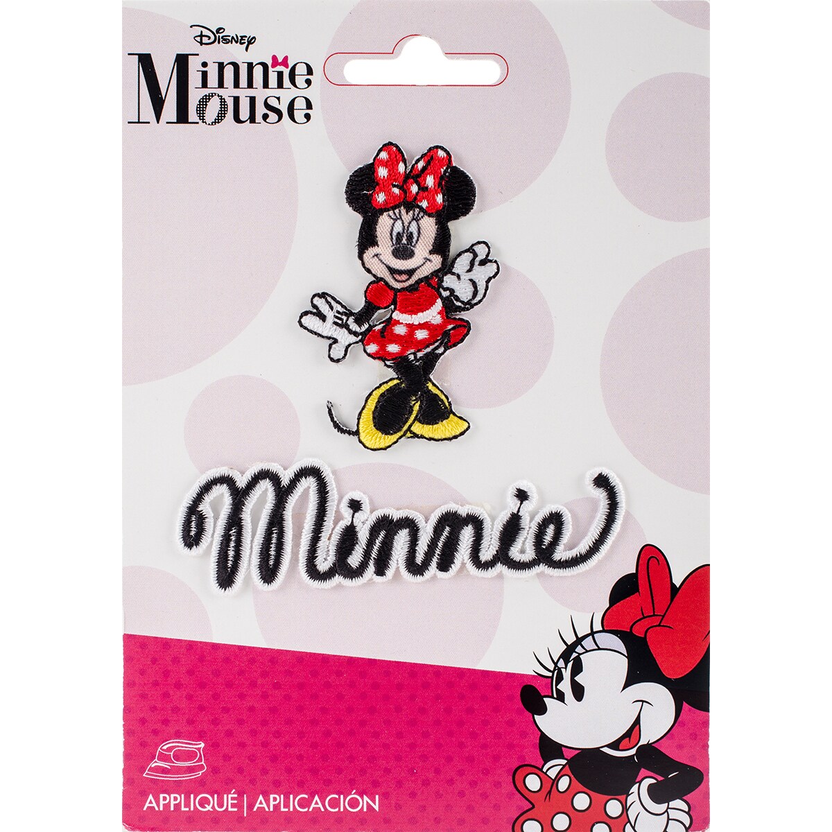 Simplicity Iron-On Applique-Minnie Mouse Body W/Script