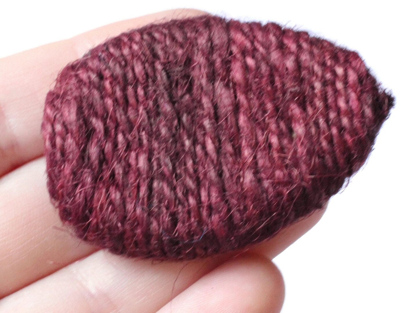 2 51mm Brick Red Twine Wrapped Wood Flat Oval Beads Michaels