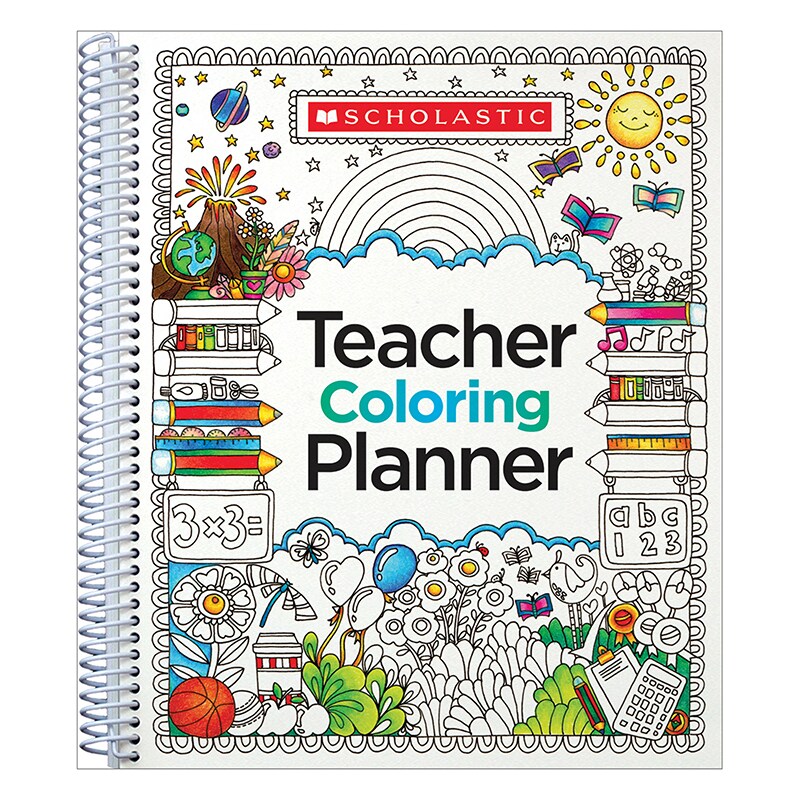 Teacher Coloring Planner Michaels