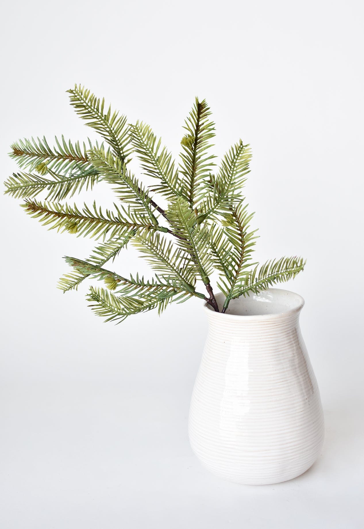 18.5&#x22; Faux Balsam Fir Greenery Stem