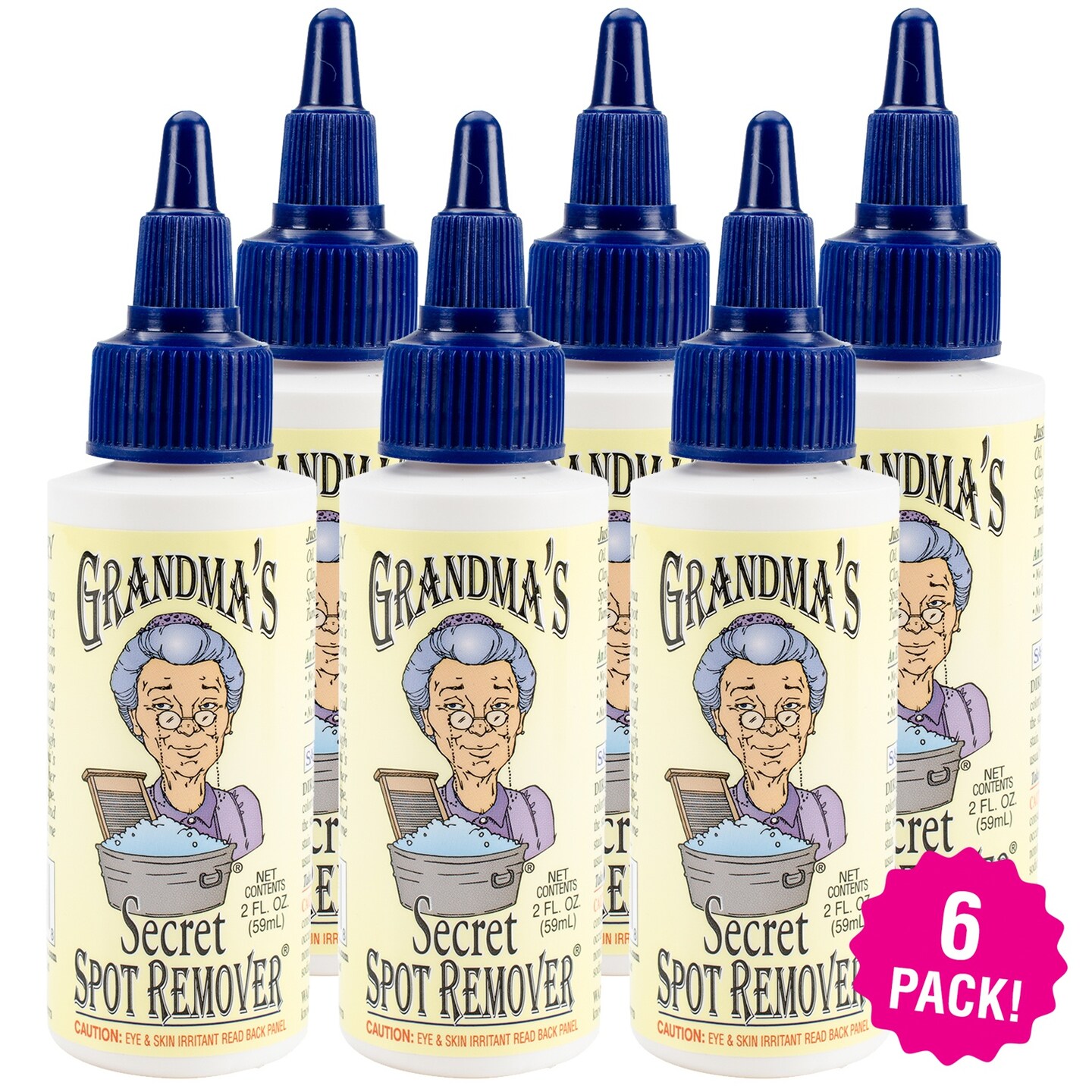 Multipack of 6 - Grandma&#x27;s Secret Spot Remover-2oz