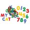 Transparent Letters and Numbers - Mini Jar - Set of 36 | Michaels