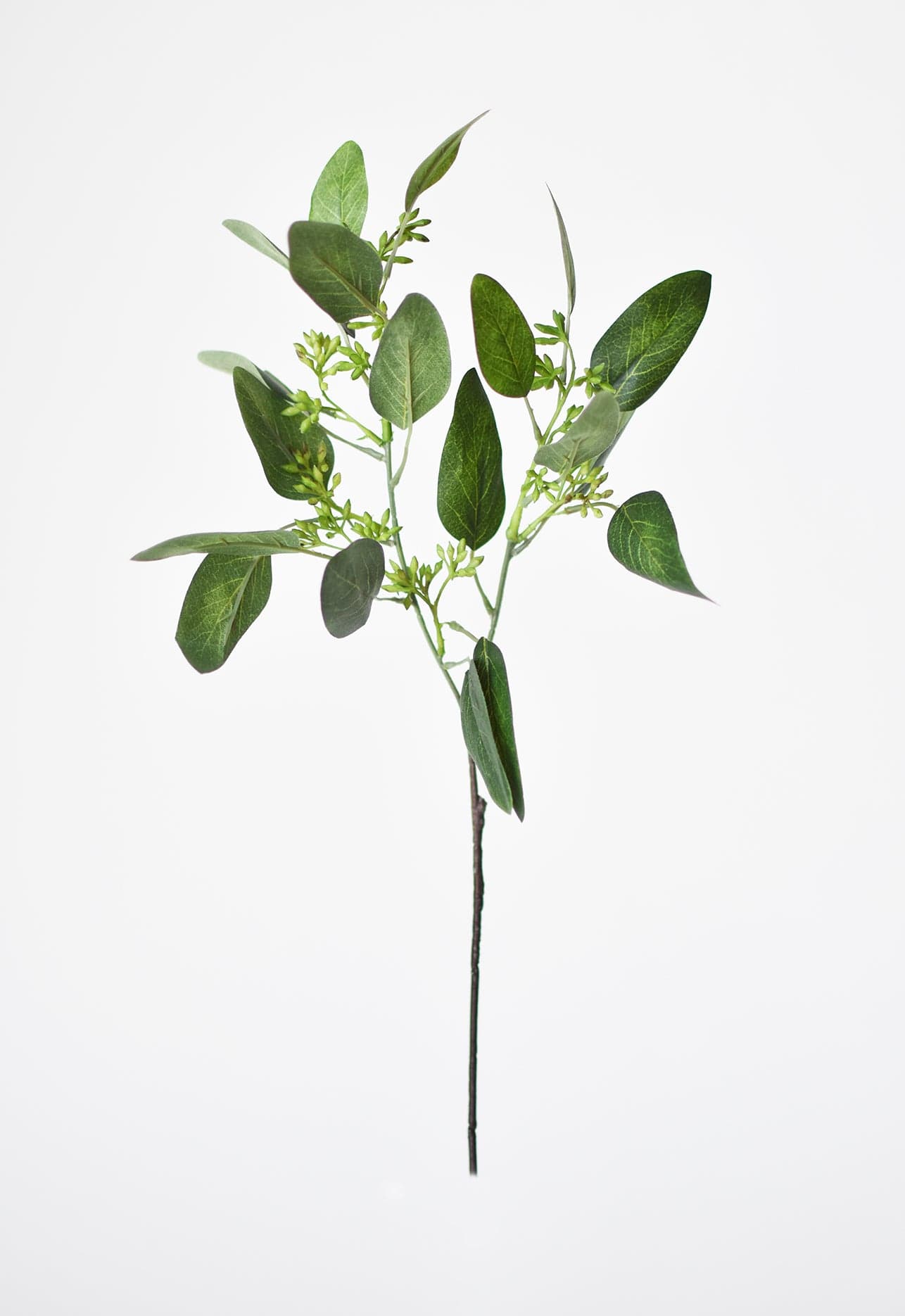 18&#x22; Faux Seeded Eucalyptus Stem