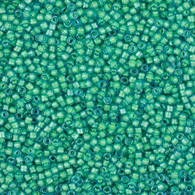 Miyuki Delica Bead 11/0 - DB2053 - Luminous Mermaid Green