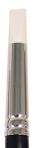 Soft Ivory Art Tool Colour Shaper Angle Chisel Brush - Soft Ivory - View #8