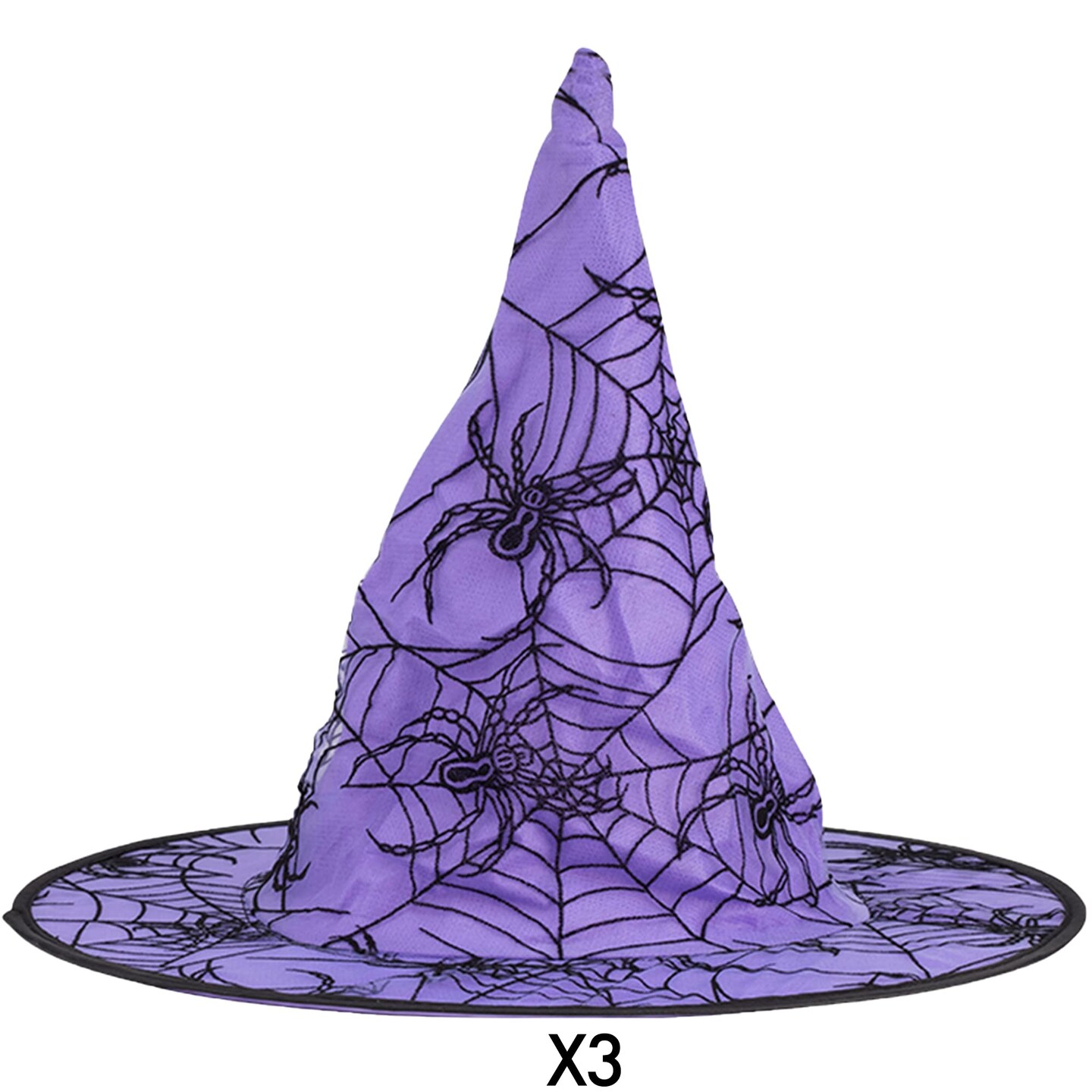 Halloween Witch Hats Costumes for Kids &#x2013; Varied Designs 10 Pack