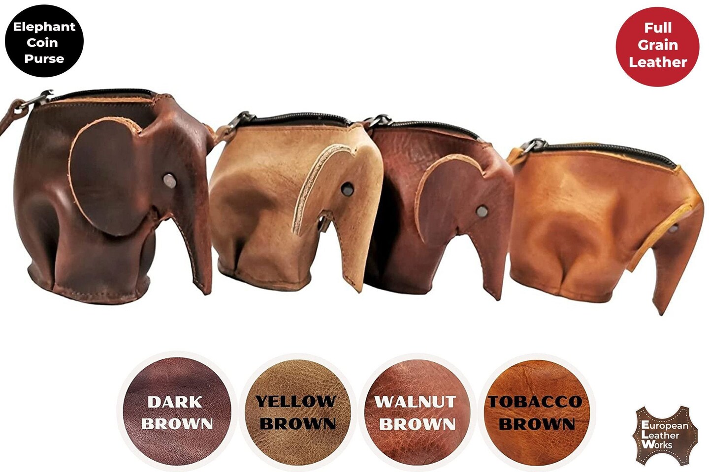 Elephant genuine 2025 leather bag