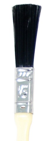 BLACK OLEFIN UTILITY SPIFFY BRUSH 1/2 INCH