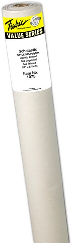 CANVAS ROLL SCHLTC POLYFLAX/COTTON LT WGHT 57 INCH X 6 YARD