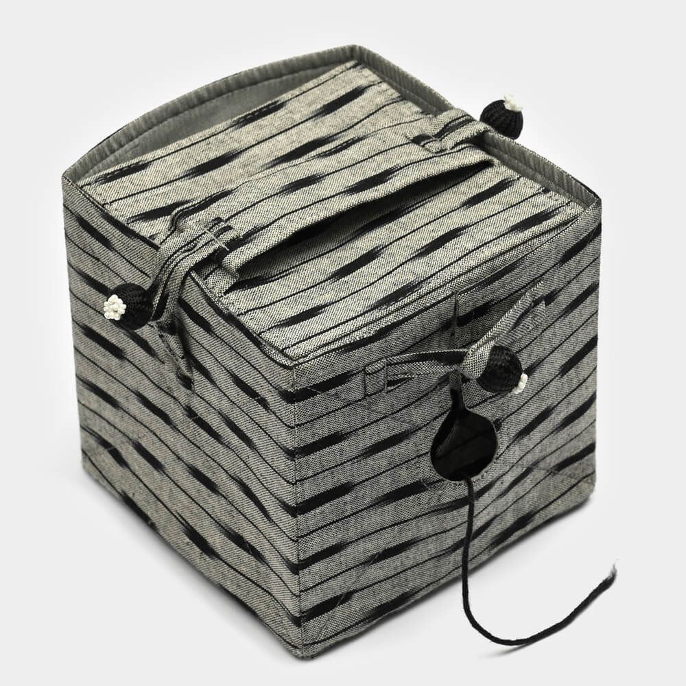 Lantern Moon Knit Out Box Ikat 5&#x22;X5&#x22;X5&#x22;