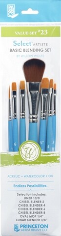 SELECT VALUE SET 23 BLNDR 3/8 LNR 10/0 CHISL 2/4/6/8 OVL 1/4