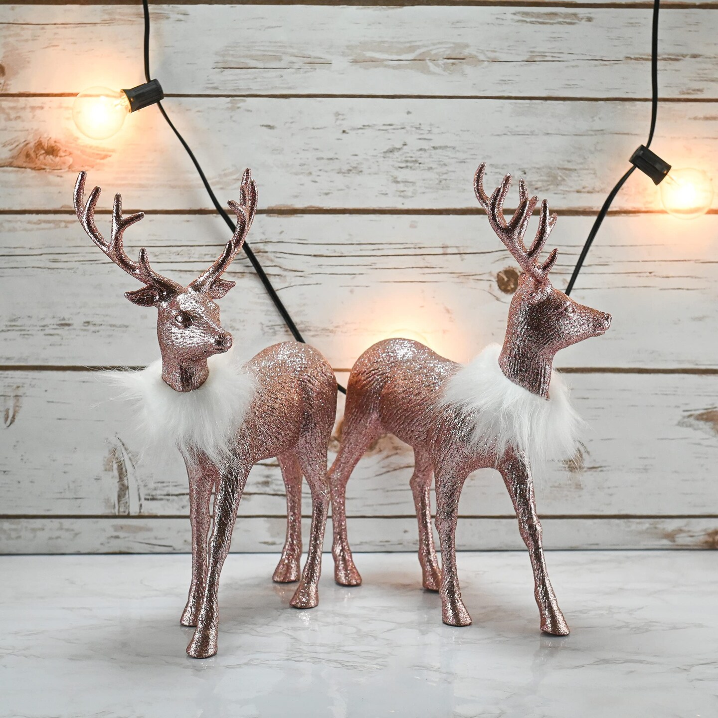 Hobbycraft - Winter Woodland Gold Glitter Foam Reindeer Stickers