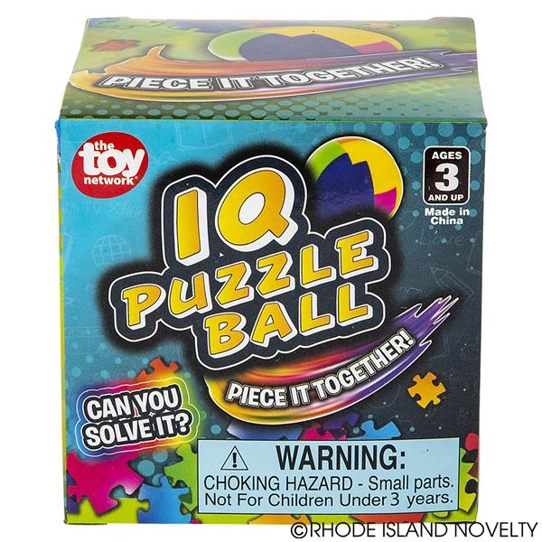 3&#x22; IQ PUZZLE BALL - 12 pieces