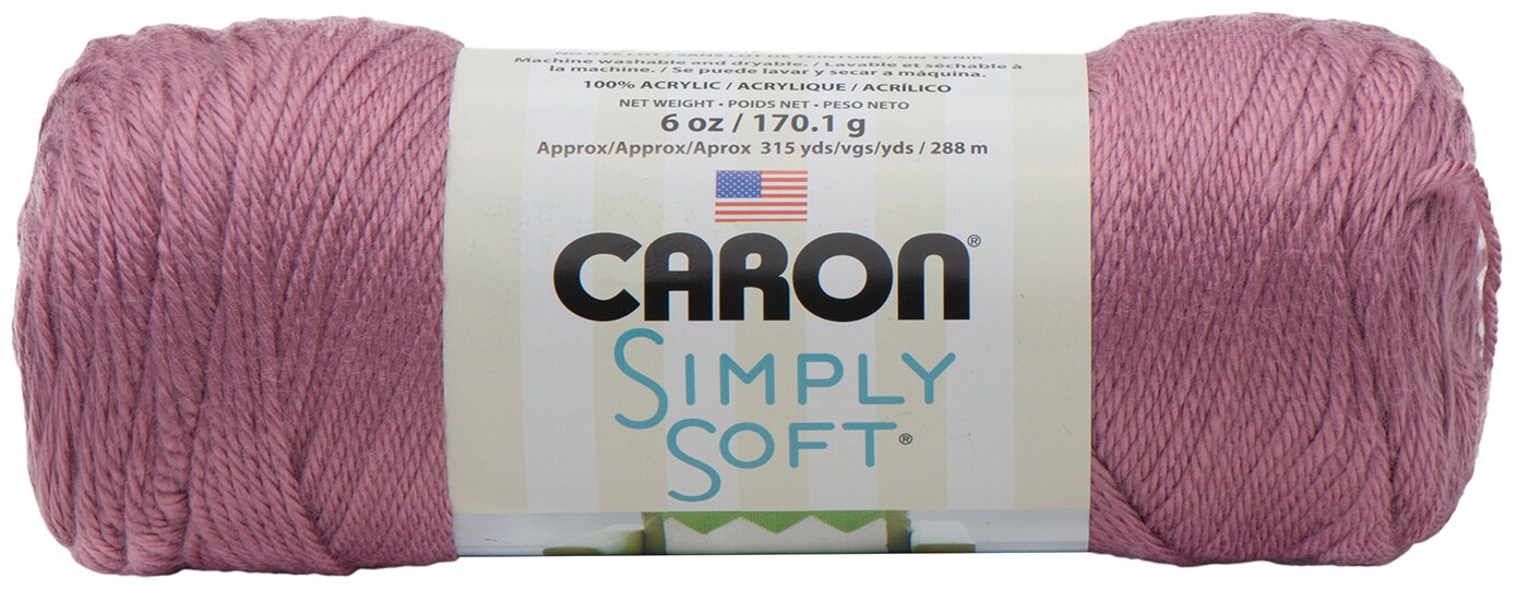 Caron Simply Soft Solids Yarn Purple