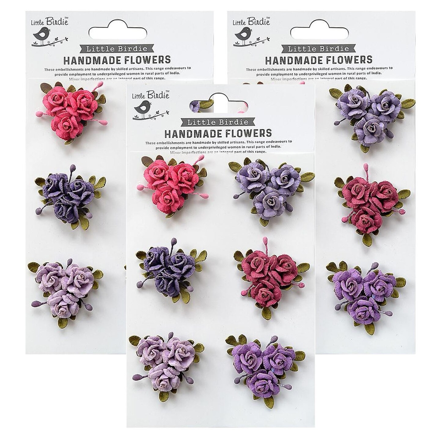 6 Tiny Paper Flowers, Paper Crafts