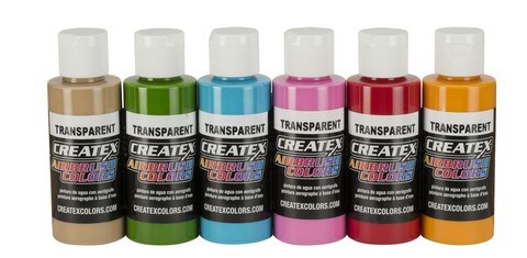 AIRBRUSH TROPICAL SET 6X2OZ