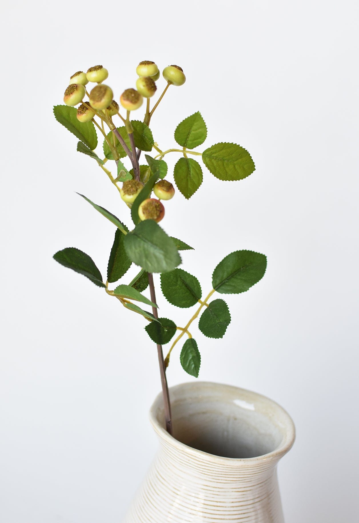 23&#x22; Faux Rosehip Berry Stem