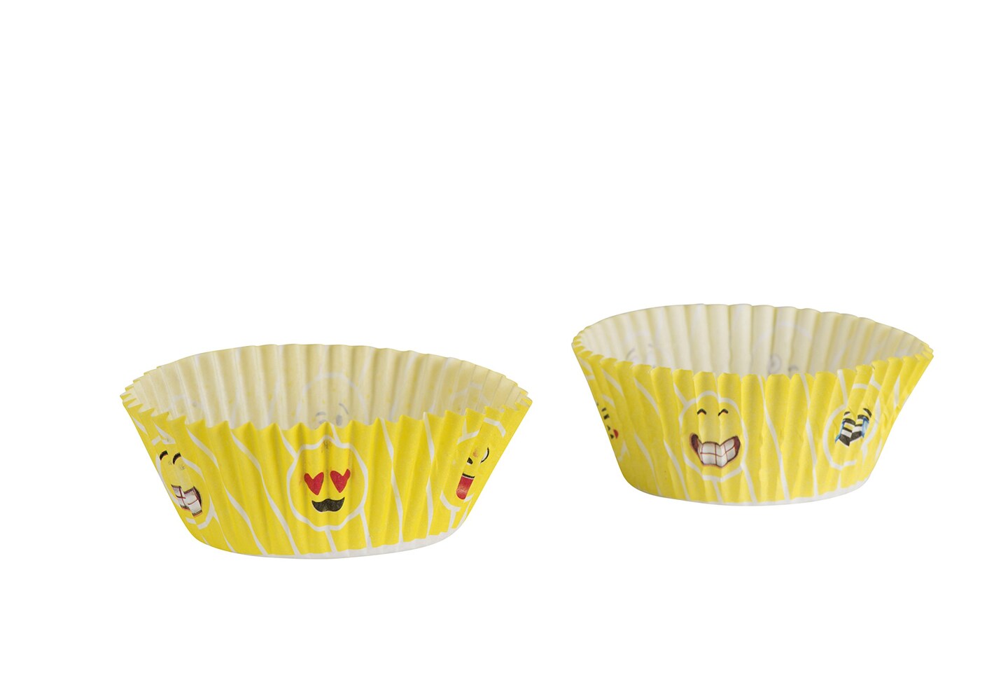 Emoticon Liners Party Cupcake Holders - Emoticon Birthday Party Favor (40 Pieces)