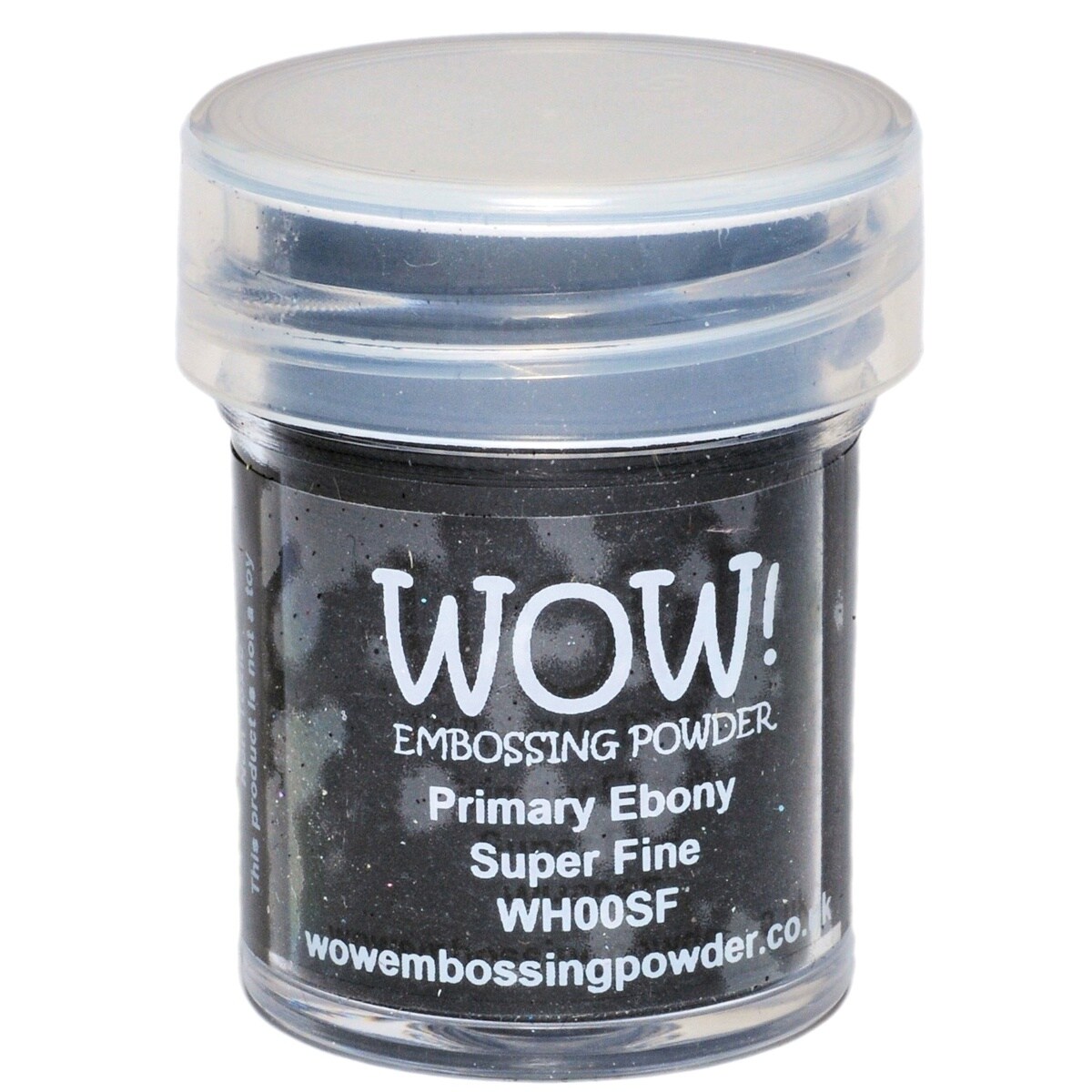 Multipack of 5 - WOW! Embossing Powder Super Fine 15ml-Primary Ebony