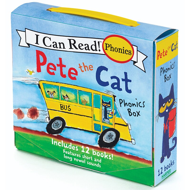 I Can Read!&#x2122; Pete the Cat Phonics Box, Set of 12 Books