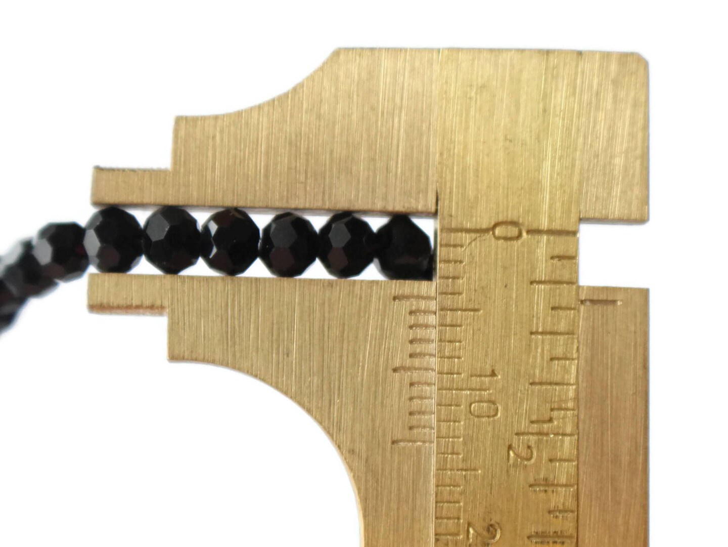99 4mm Black Faceted Round Crystal Glass Beads