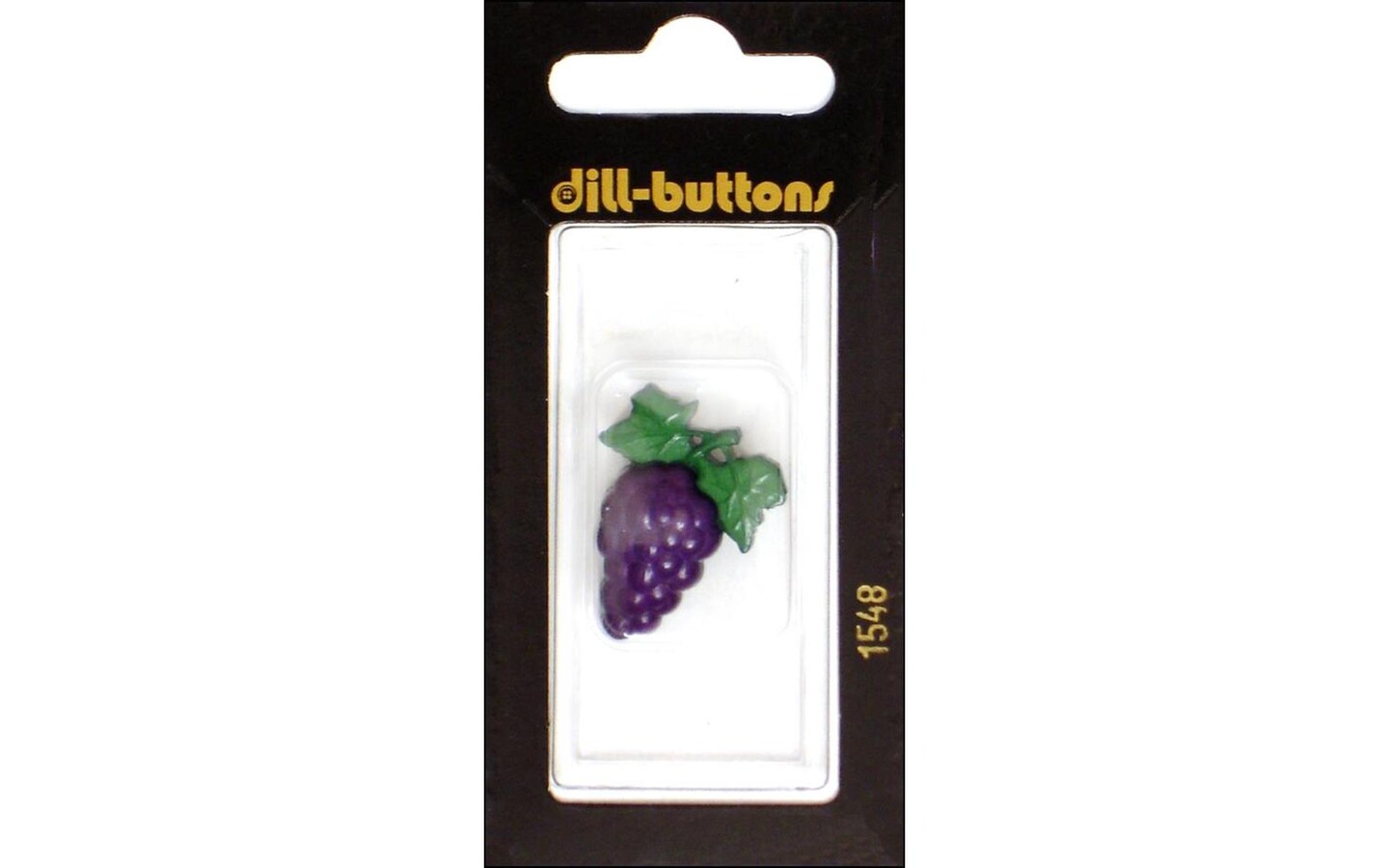 Dill Buttons 28Mm 1Pc Shank Grapes Purple Michaels