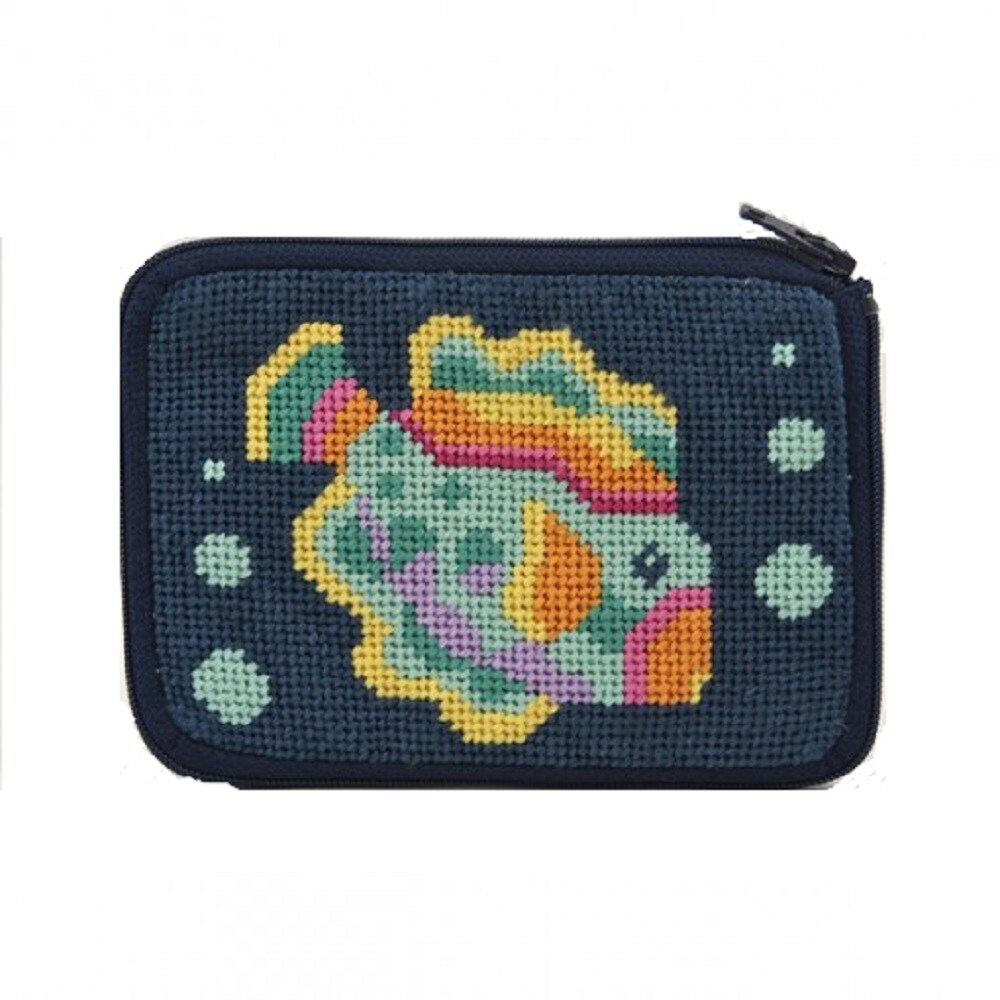 Coin Purse - Tropical Fish - Needlepoint Kit