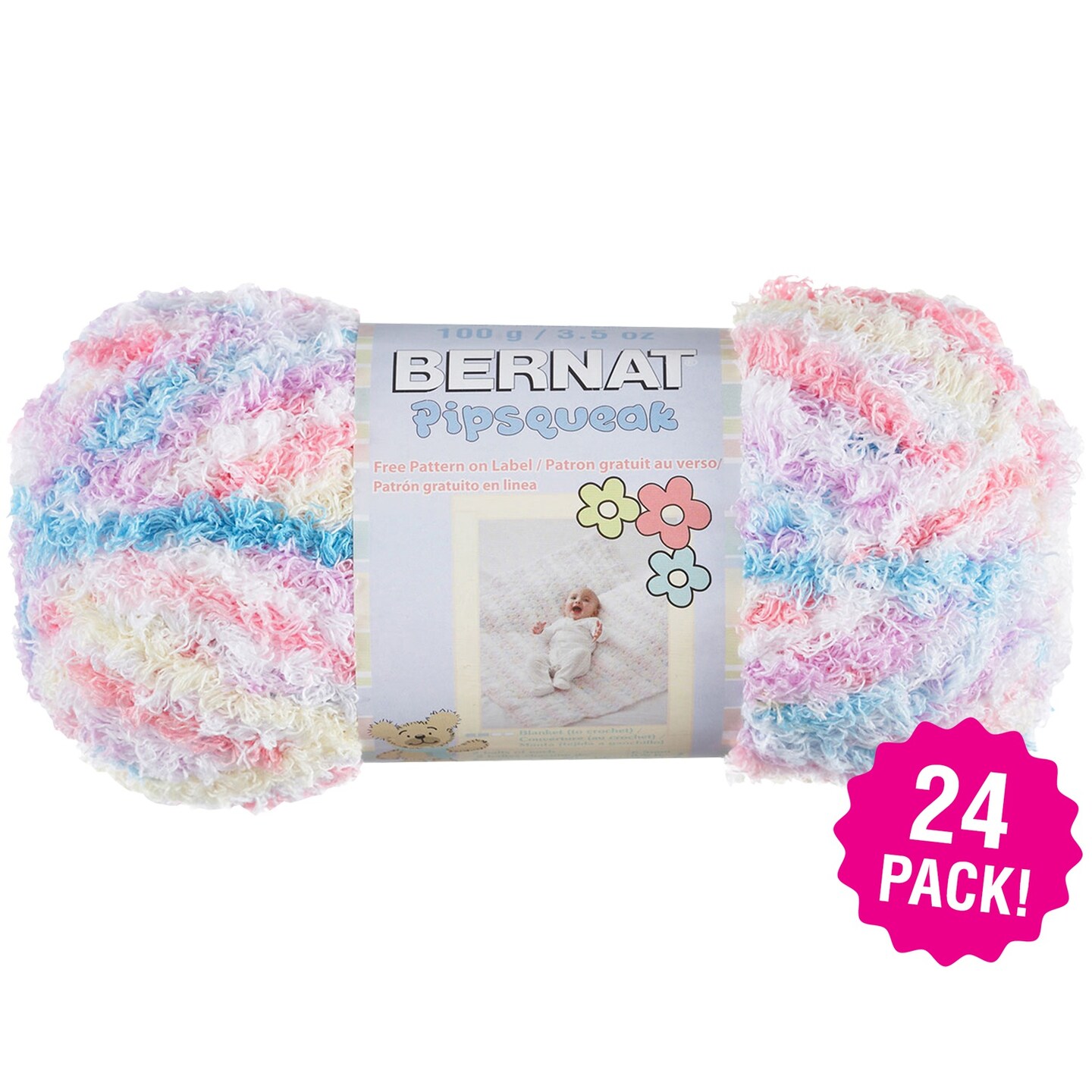 Multipack of 24 - Bernat Pipsqueak Yarn-Sittin&#x27; Pretty