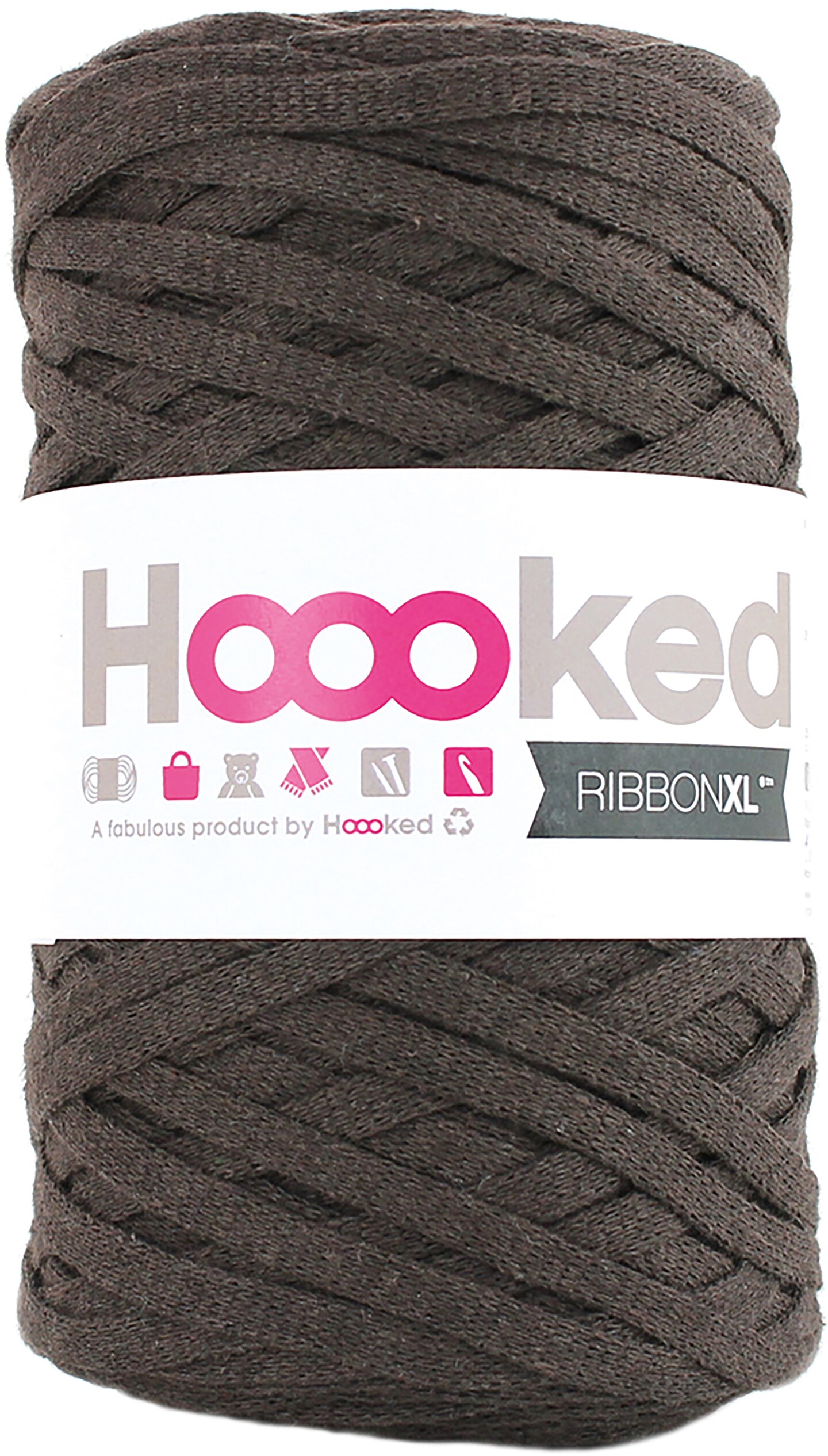 Hoooked Ribbon Xl YarnTobacco Brown Michaels