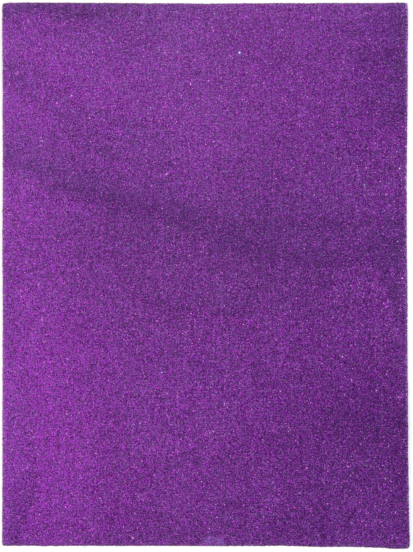 CousinDIY Glitter Foam Sheet 9&#x22;X12&#x22; 2mm-Purple