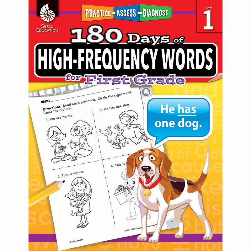 180 Days Of High Frequency Words For First Grade Michaels