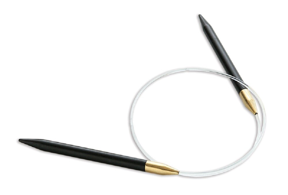 Lantern Moon Destiny Ebony 16" Circular Knitting Needles Size US11